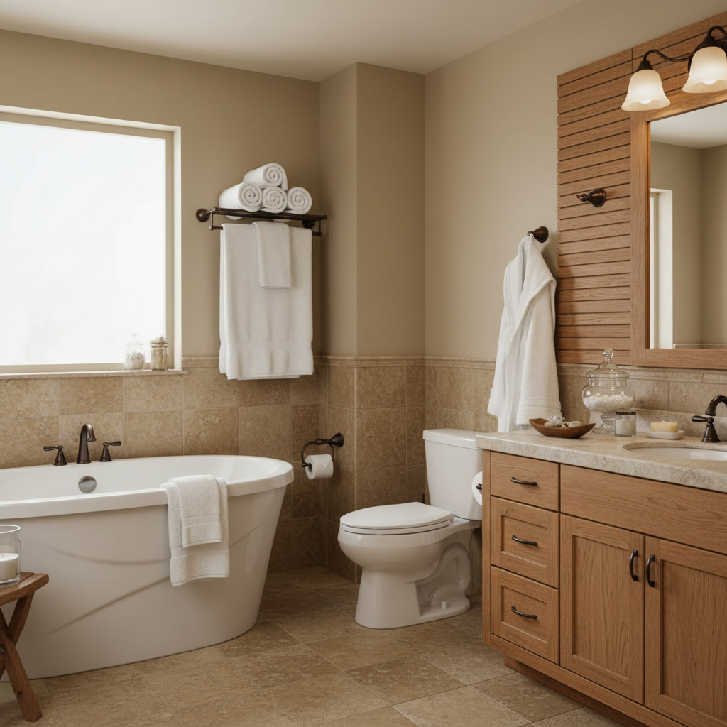 Astor Series 4 Piece Oil Rubbed Bronze Bathroom Hardware Set