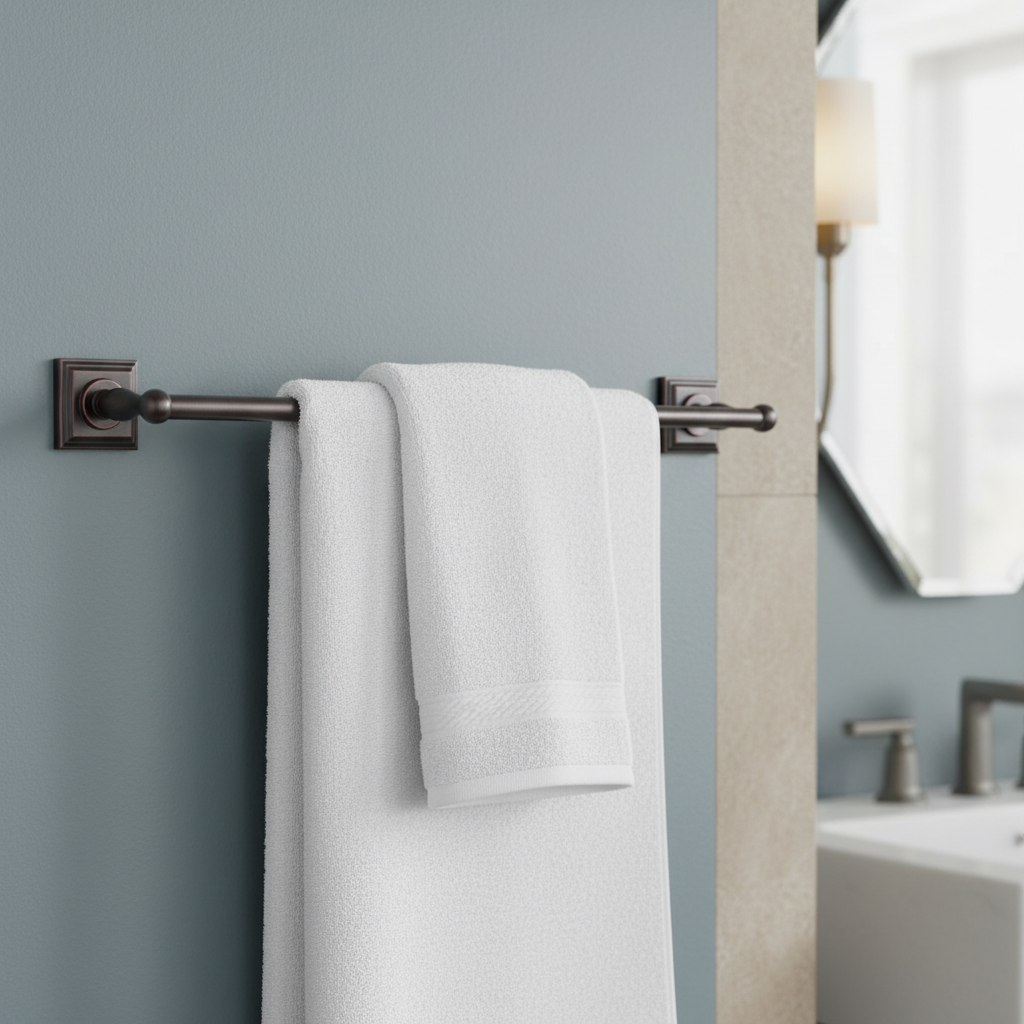 Aurora Series Oil Rubbed Bronze 24" Towel Bar