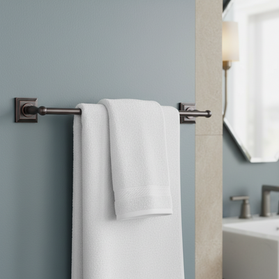 Aurora Series Oil Rubbed Bronze 24" Towel Bar