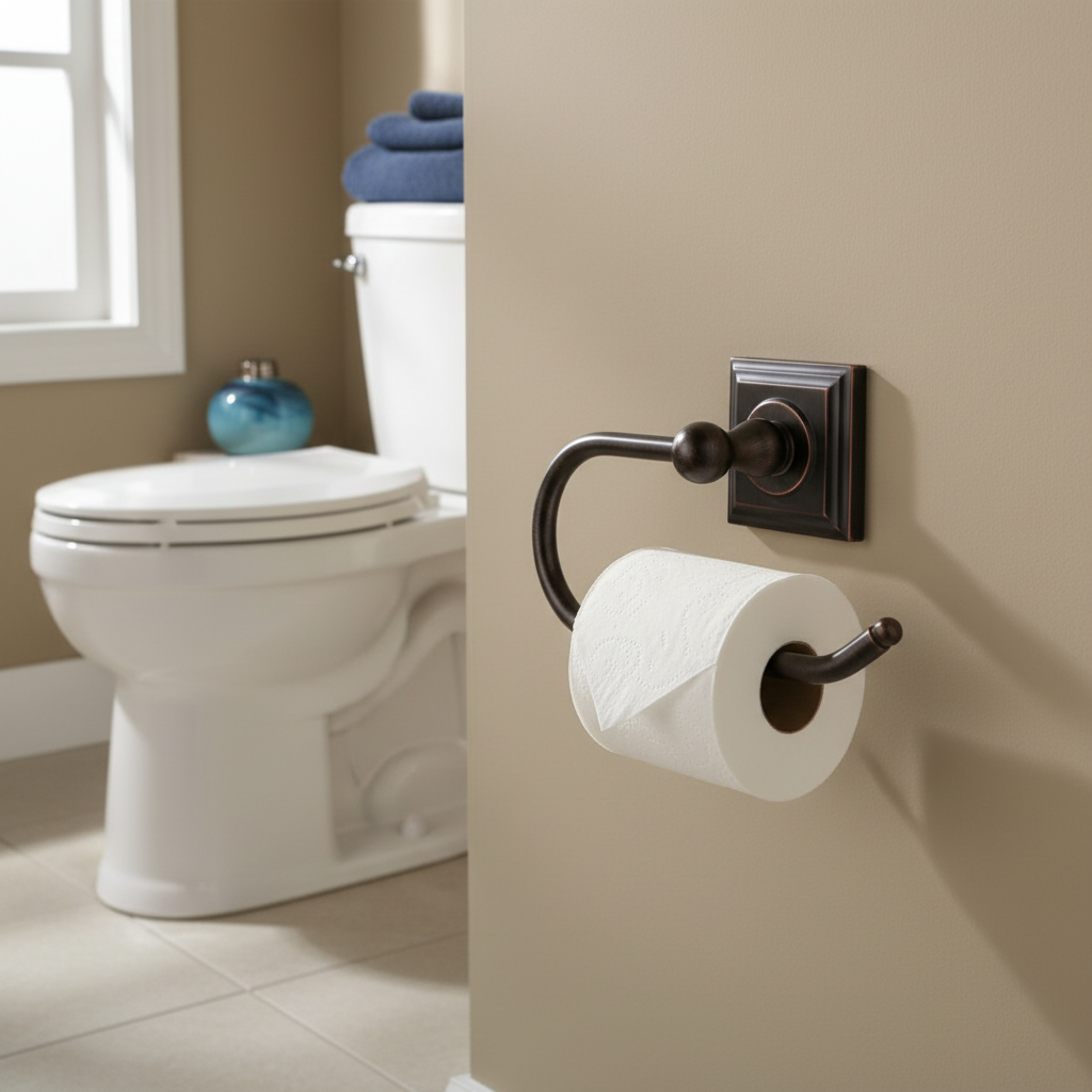 Aurora Series Oil Rubbed Bronze Toilet / Tissue Paper Holder