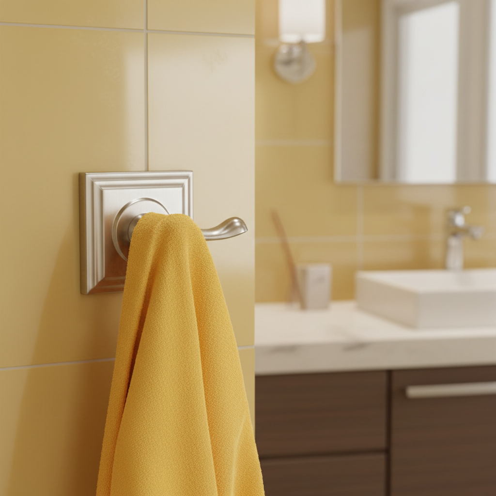 Aurora Series Satin Nickel Double Robe Hook