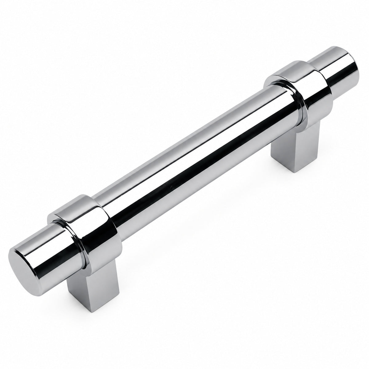 Cosmas 161-3.5CH Polished Chrome Euro Style Bar Pull
