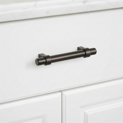 Cosmas 161-3.5ORB Oil Rubbed Bronze Euro Style Bar Pull