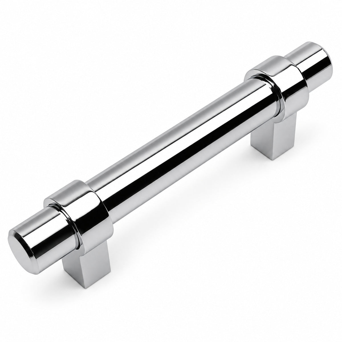 Cosmas 161-3CH Polished Chrome Euro Style Bar Pull