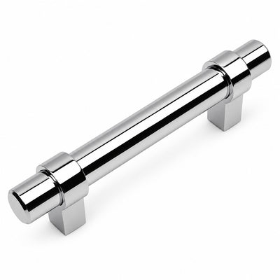 Cosmas 161-96CH Polished Chrome Euro Style Bar Pull