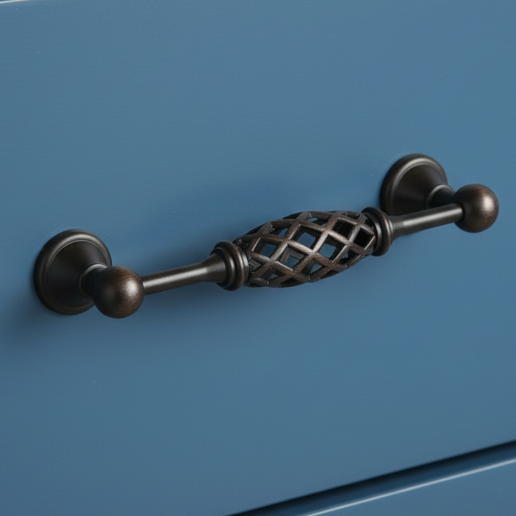 Cosmas 1749-5ORB Oil Rubbed Bronze Birdcage Cabinet Pull