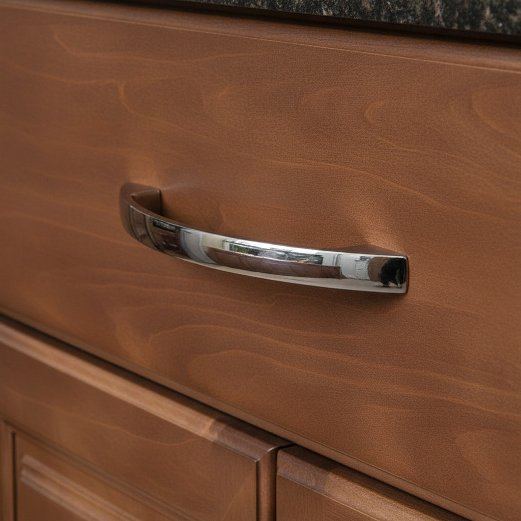 Cosmas 221-96CH Polished Chrome Cabinet Pull