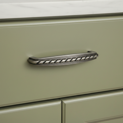 Cosmas 228-3WN Weathered Nickel Rope Cabinet Pull