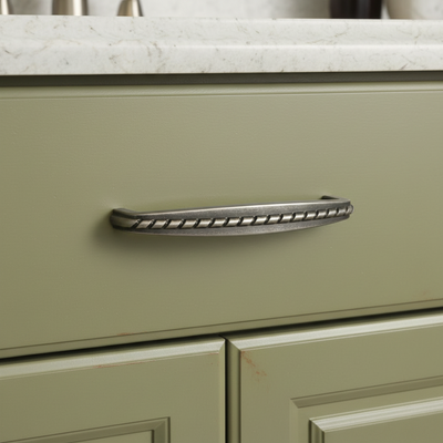 Cosmas 228-96WN Weathered Nickel Rope Cabinet Pull
