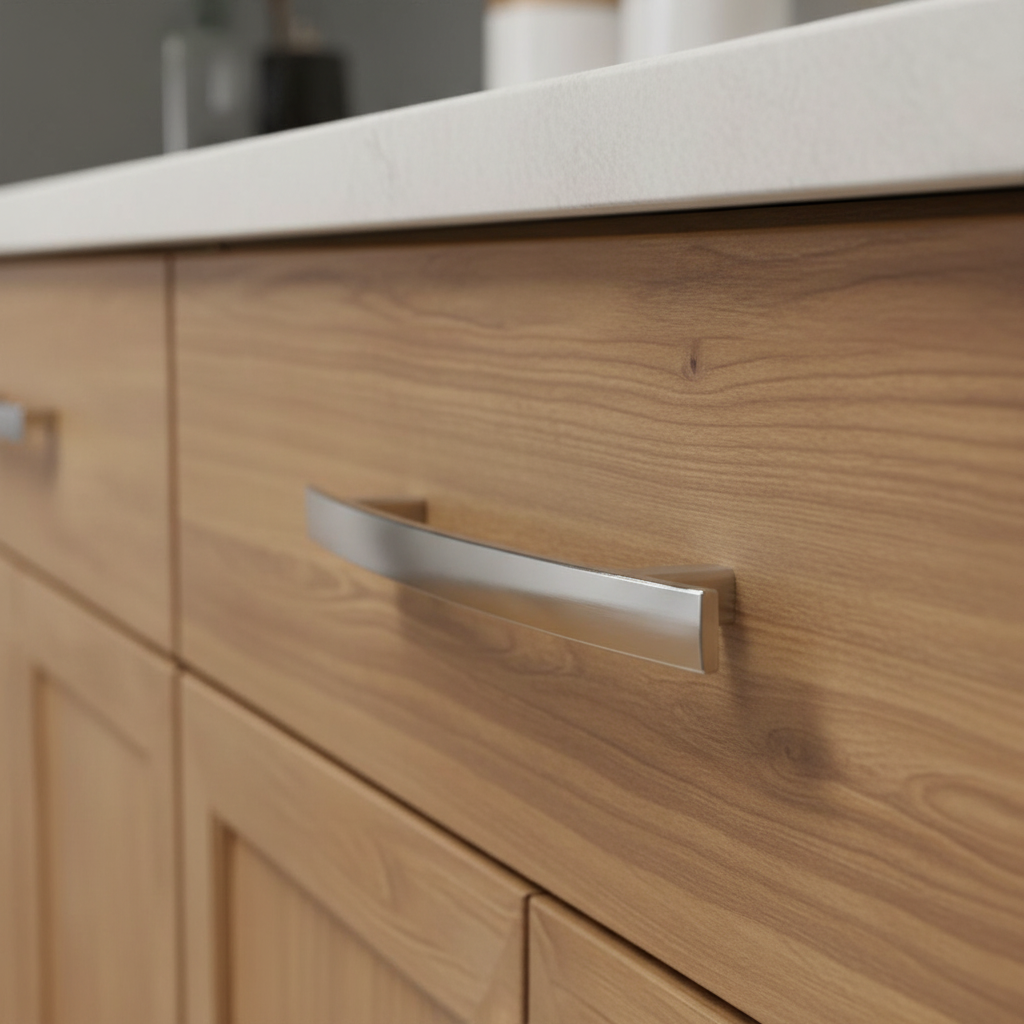 Cosmas 2363-128CH Polished Chrome Subtle Arch Cabinet Pull