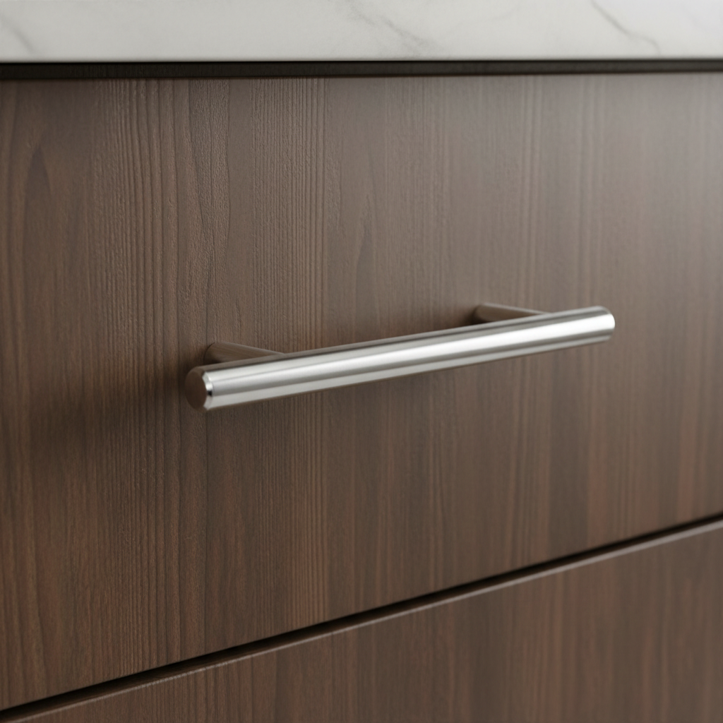 Cosmas 305-2.5CH Polished Chrome Euro Style Bar Pull