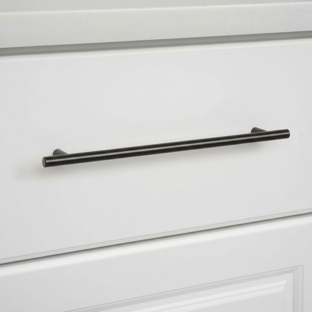 Cosmas 305-480ORB Oil Rubbed Bronze Euro Style Bar Pull
