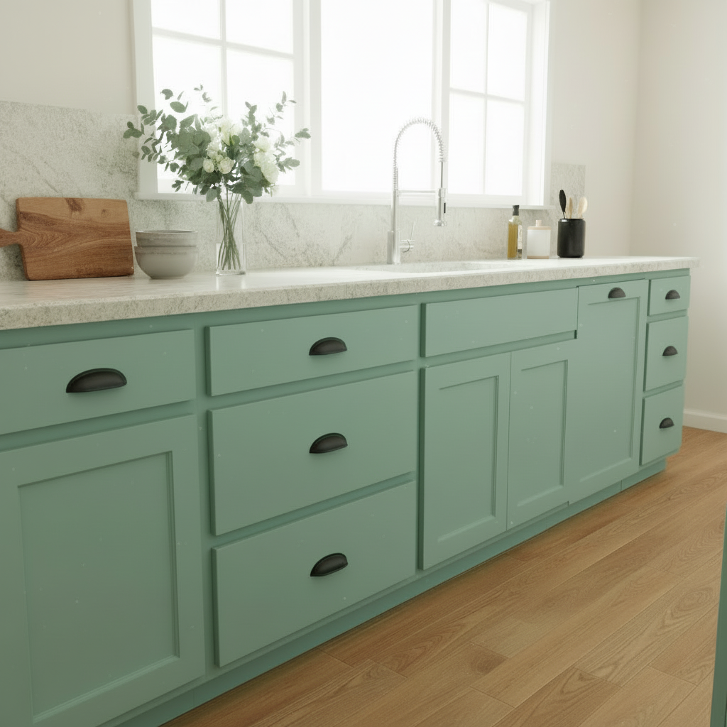 Cosmas 7712FB Flat Black Cabinet Cup Pull