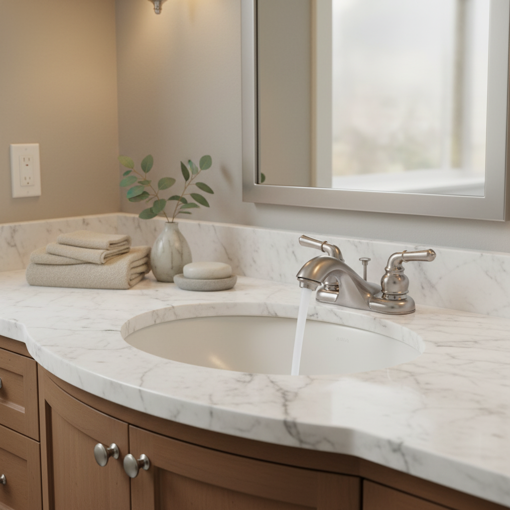 Crystal Cove 10-7334 Satin Nickel Lavatory Vanity Faucet