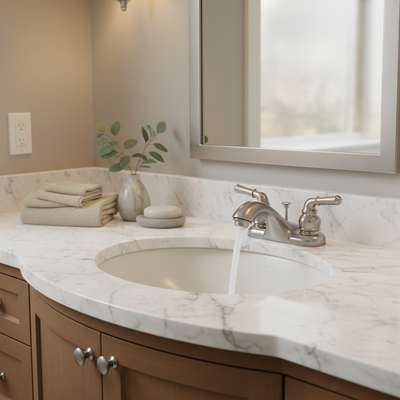 Crystal Cove 10-7334 Satin Nickel Lavatory Vanity Faucet