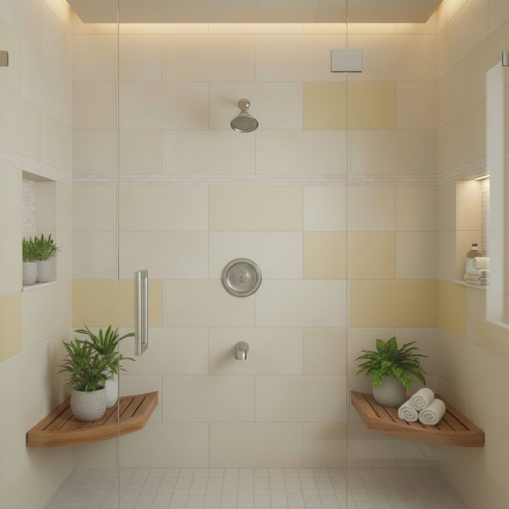 Crystal Cove 12-2597 Satin Nickel Tub / Shower Combo Faucet