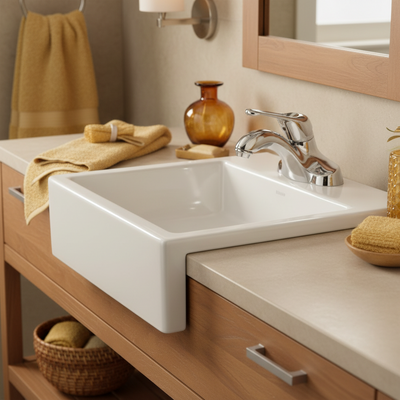 Designers Impressions 615632 Satin Nickel Single Handle Lavatory Vanity Faucet