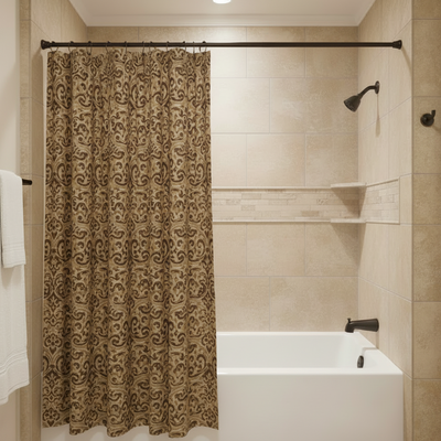 Designers Impressions 652258 Oil Rubbed Bronze Tub / Shower Combo Faucet