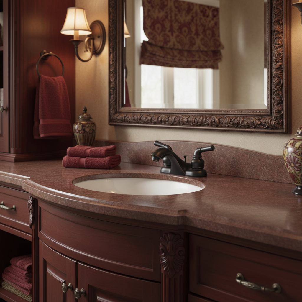 Designers Impressions 652369 Oil Rubbed Bronze Lavatory Vanity Faucet