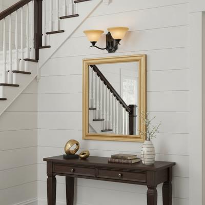 Dover Series Oil Rubbed Bronze 2 Light Wall Sconce