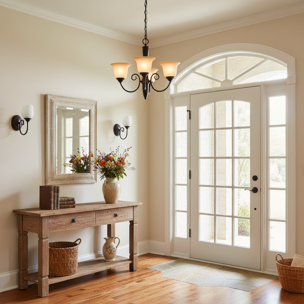 Essex Series Oil Rubbed Bronze 3 Light Chandelier