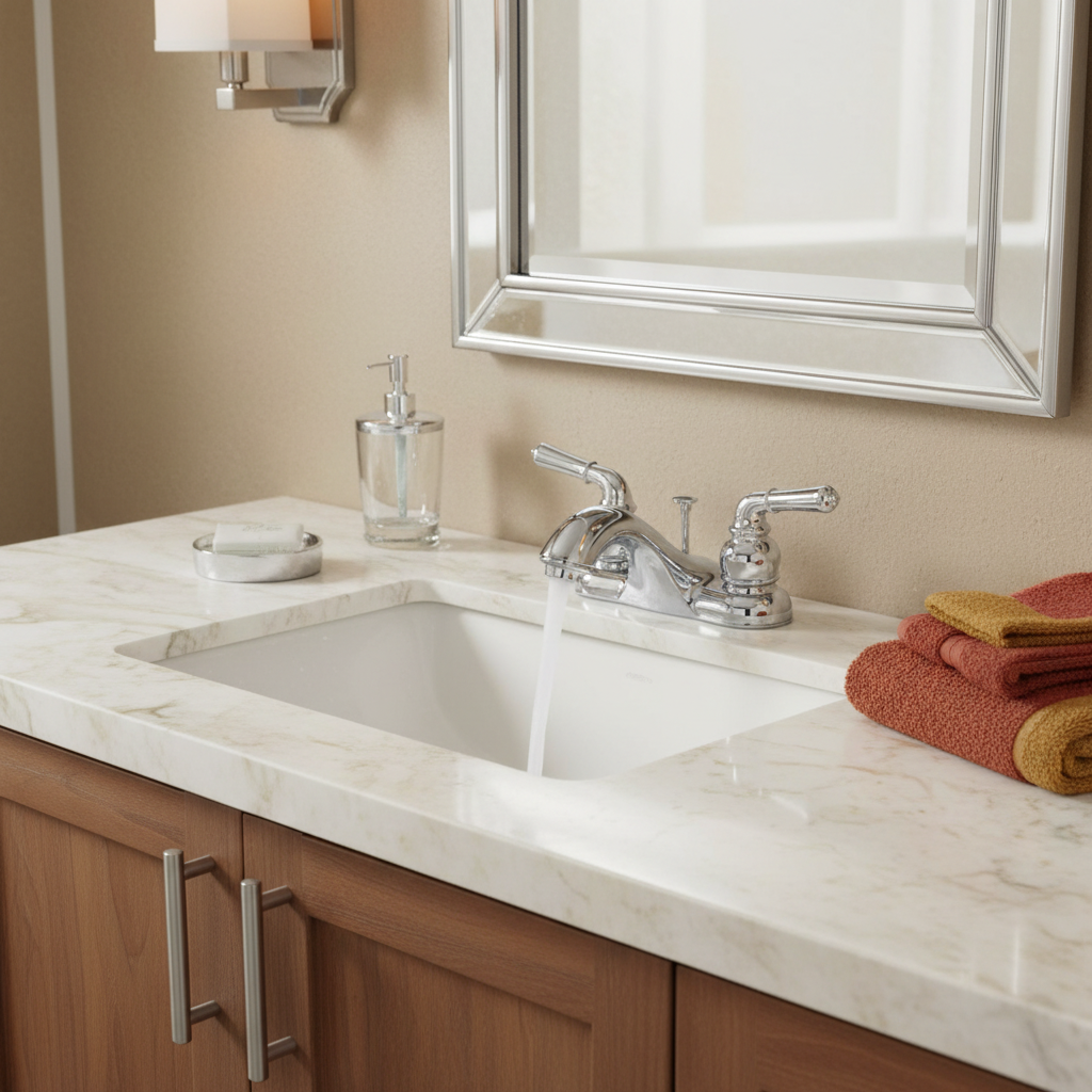 Hardware House 12-3747 Chrome Lavatory Vanity Faucet