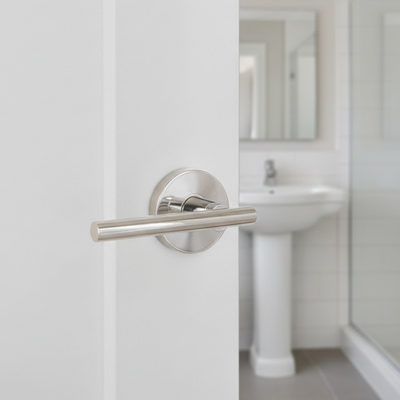 Kain Design Polished Chrome Privacy Door Lever