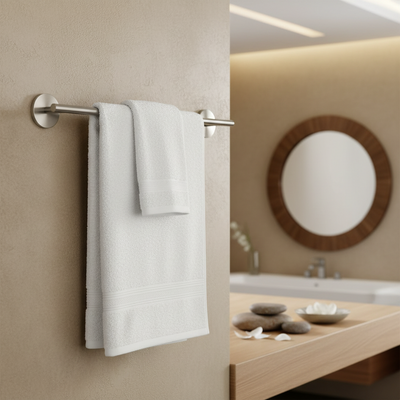 Kain Series Satin Nickel 24" Towel Bar