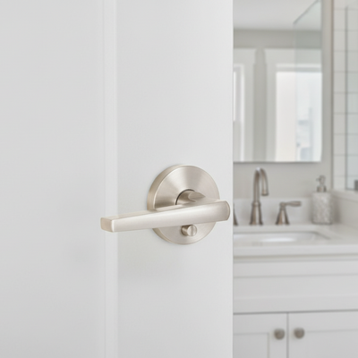 Madison Design Satin Nickel Privacy Door Lever