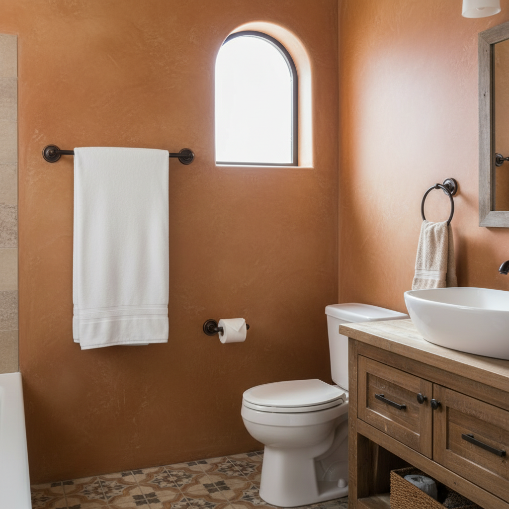 Maxim Series 3 Piece Oil Rubbed Bronze Bathroom Hardware Set