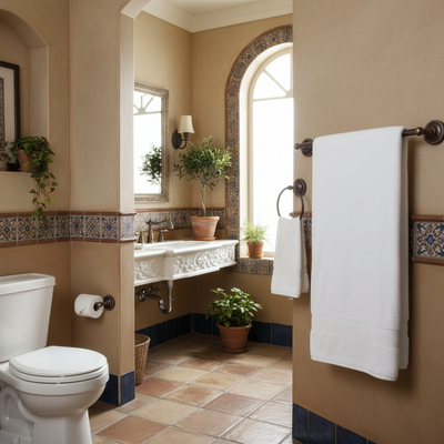 Naples Series 3 Piece Oil Rubbed Bronze Bathroom Hardware Set