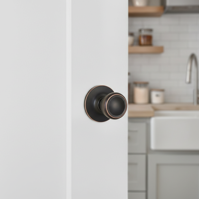 Salem Passage Door Knob, Oil Rubbed Bronze