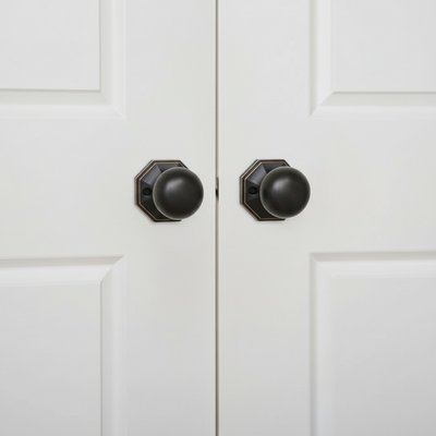 Stanton Dummy Door Knob, Oil Rubbed Bronze
