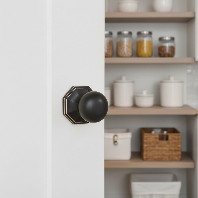 Stanton Passage Door Knob, Oil Rubbed Bronze