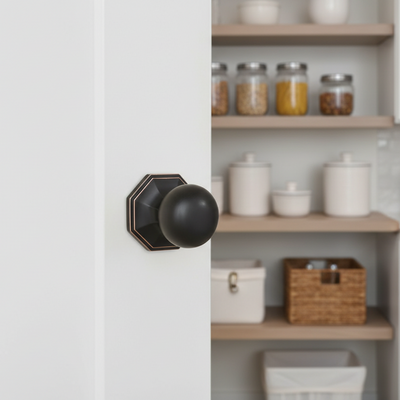 Stanton Passage Door Knob, Oil Rubbed Bronze