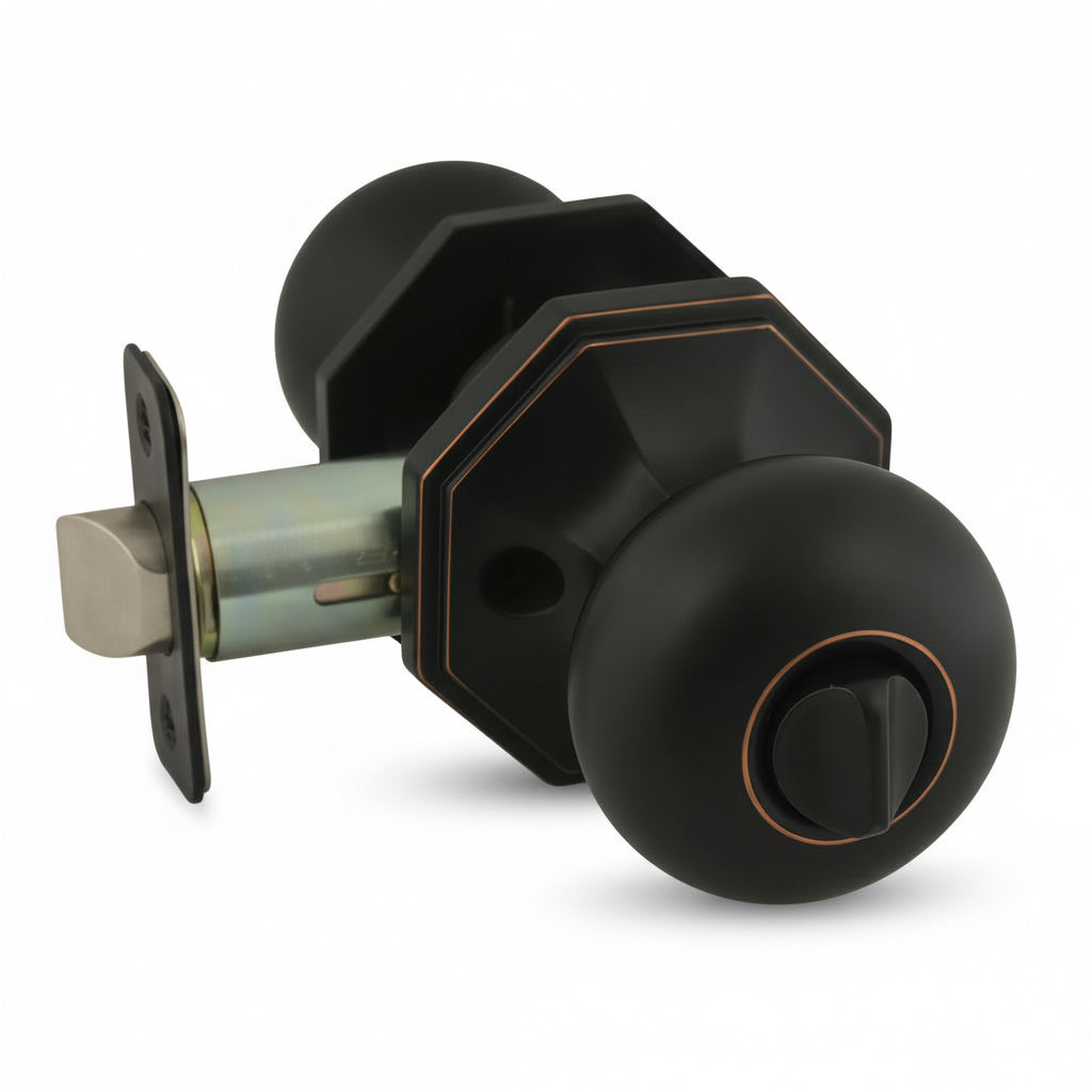 Stanton Privacy Door Knob, Oil Rubbed Bronze