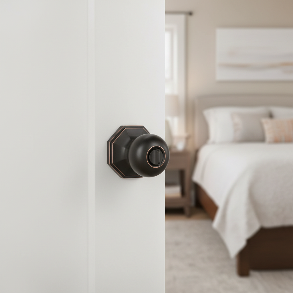 Stanton Privacy Door Knob, Oil Rubbed Bronze
