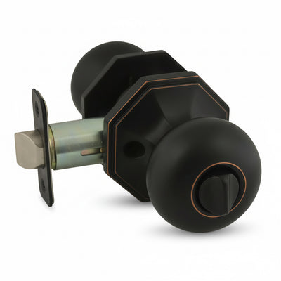 Stanton Privacy Door Knob, Oil Rubbed Bronze