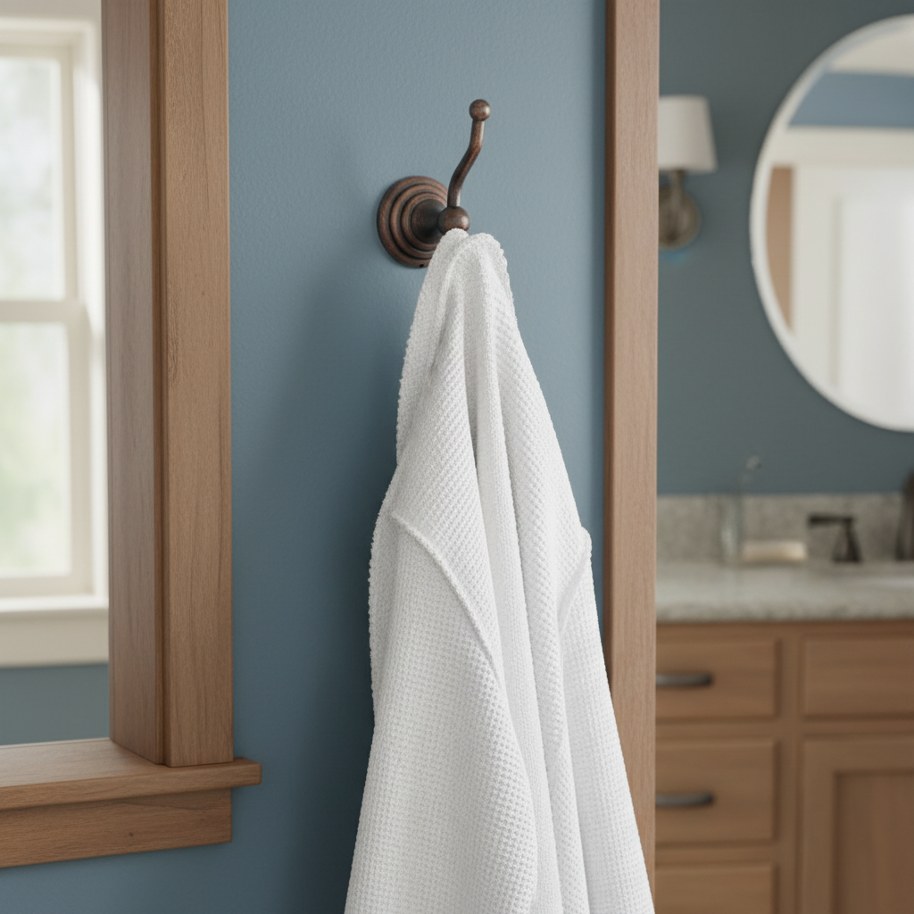 Stockton Series Oil Rubbed Bronze Double Robe Hook