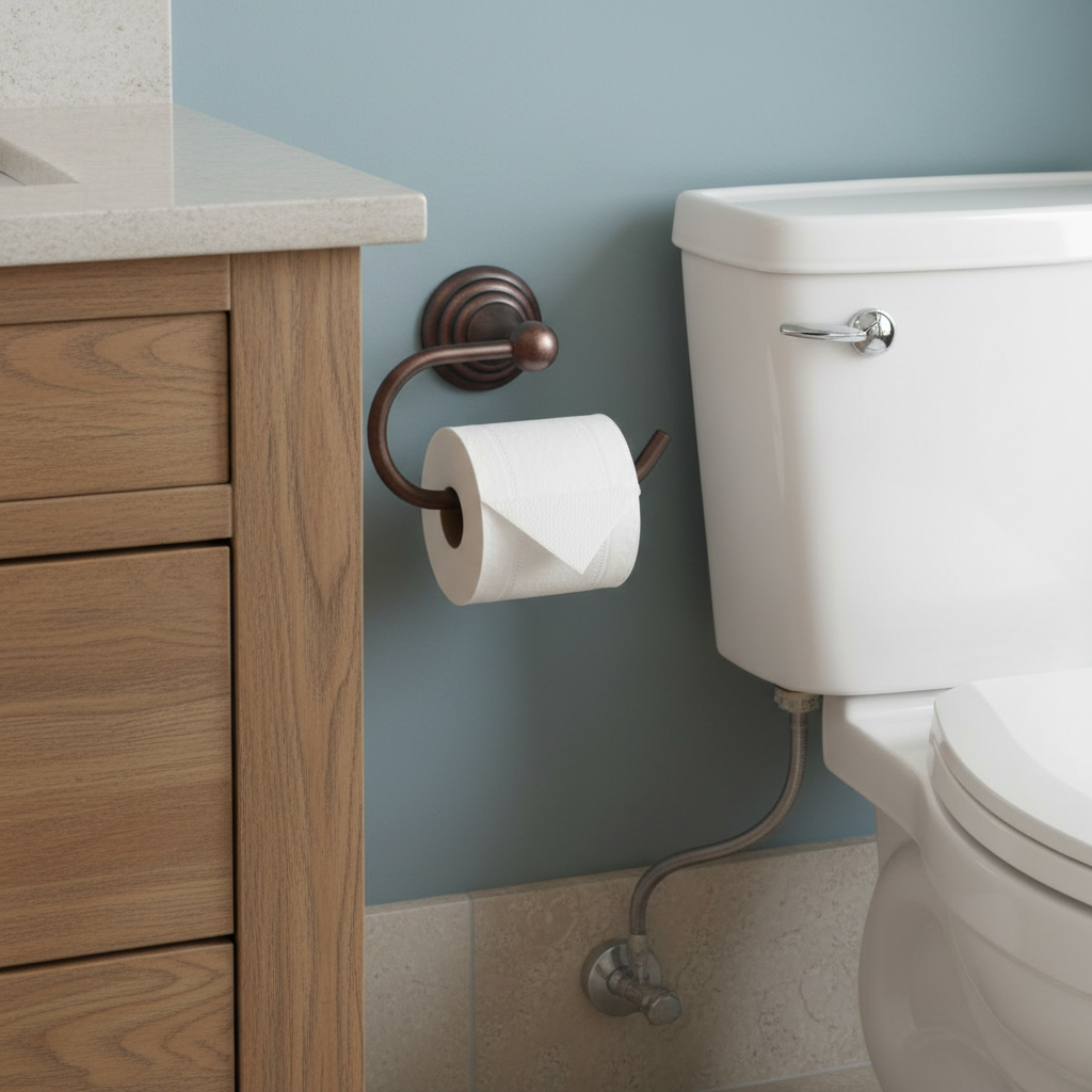 Stockton Series Oil Rubbed Bronze Toilet / Tissue Paper Holder