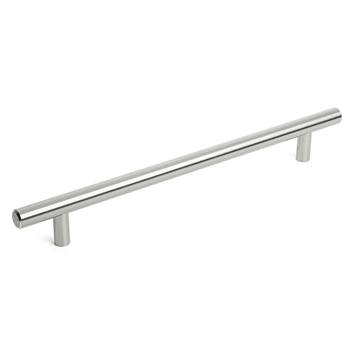 Diversa Brushed Satin Nickel Euro Style 7-1/2&quot; (192mm) Cabinet Bar Pull - 10 PACK