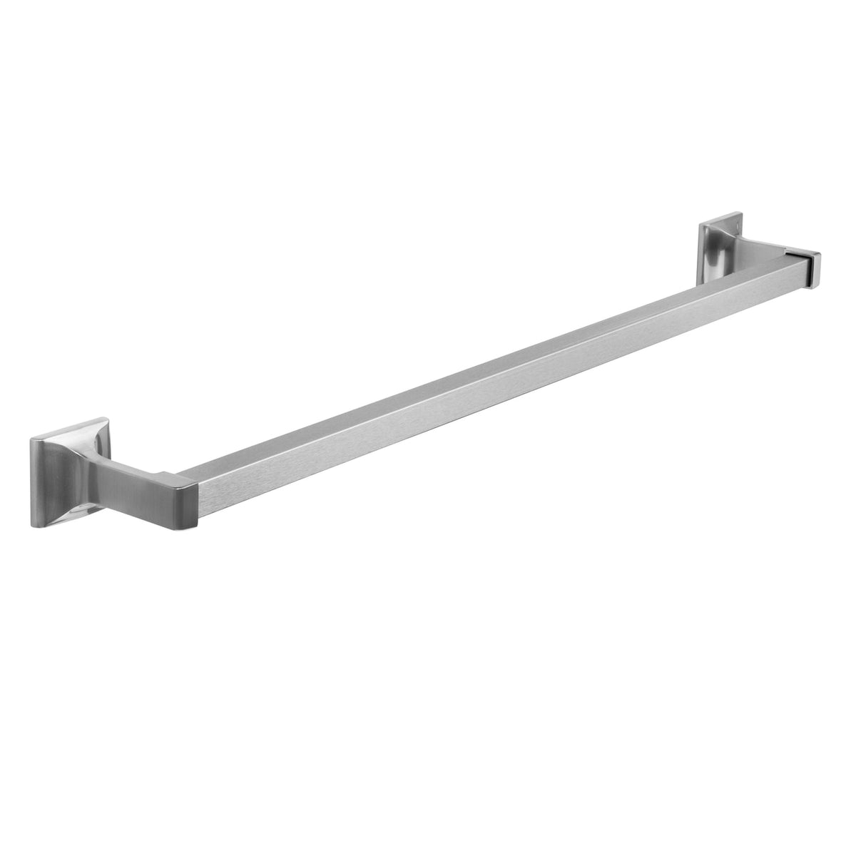 Designers Impressions Eclipse Series Satin Nickel 24&quot; Towel Bar