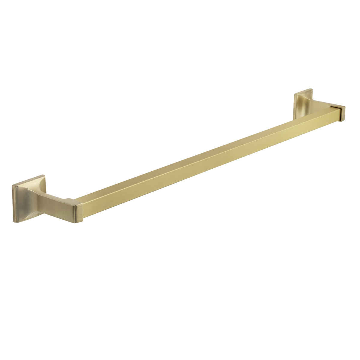 Designers Impressions Eclipse Series Brushed Brass 24" Towel Bar