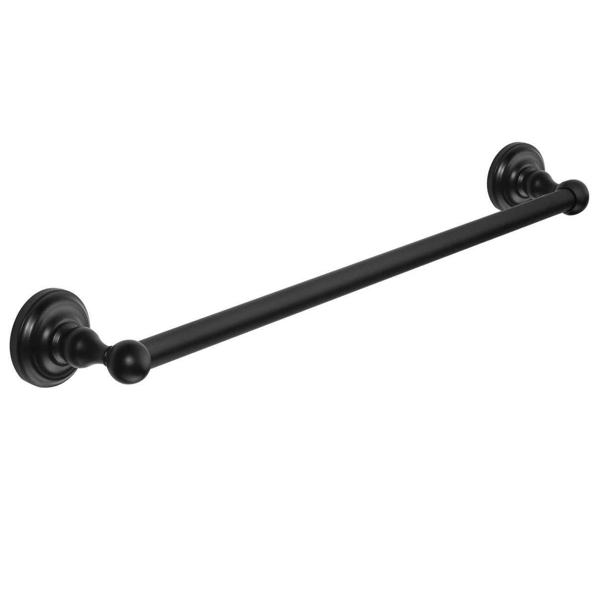 Designers Impressions Royal Series Black 24&quot; Towel Bar