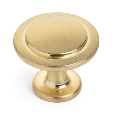 Cosmas 5560BB Brushed Brass Cabinet Knob