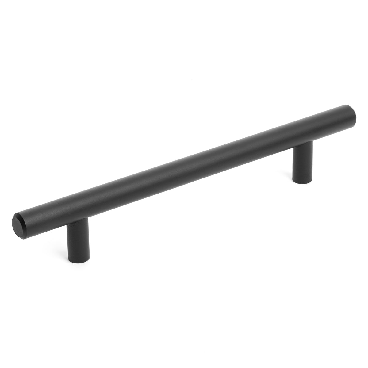Diversa Matte Black Euro Style 5&quot; (128mm) Cabinet Bar Pull
