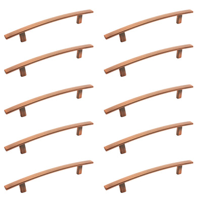 Diversa Antique Copper Subtle Arch 5" (128mm) Cabinet Pull - 10 PACK