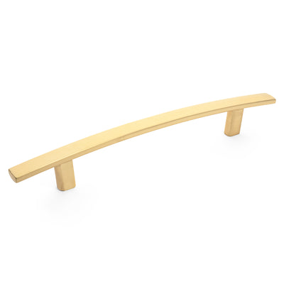 Diversa Brushed Gold Subtle Arch 5" (128mm) Cabinet Pull