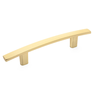 Diversa Brushed Gold Subtle Arch 3&quot; (76mm) Cabinet Pull