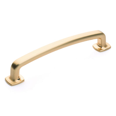 Diversa Brushed Gold Trinity 5&quot; (128mm) Cabinet Drawer Pull - 10 PACK